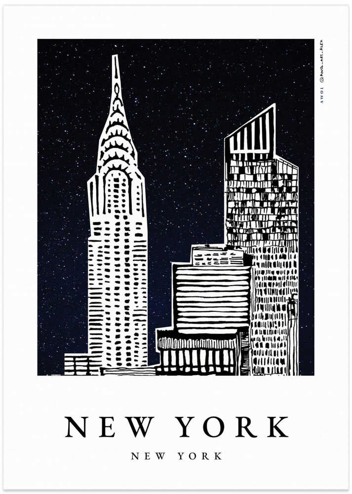 NEW YORK, STARRY NIGHT