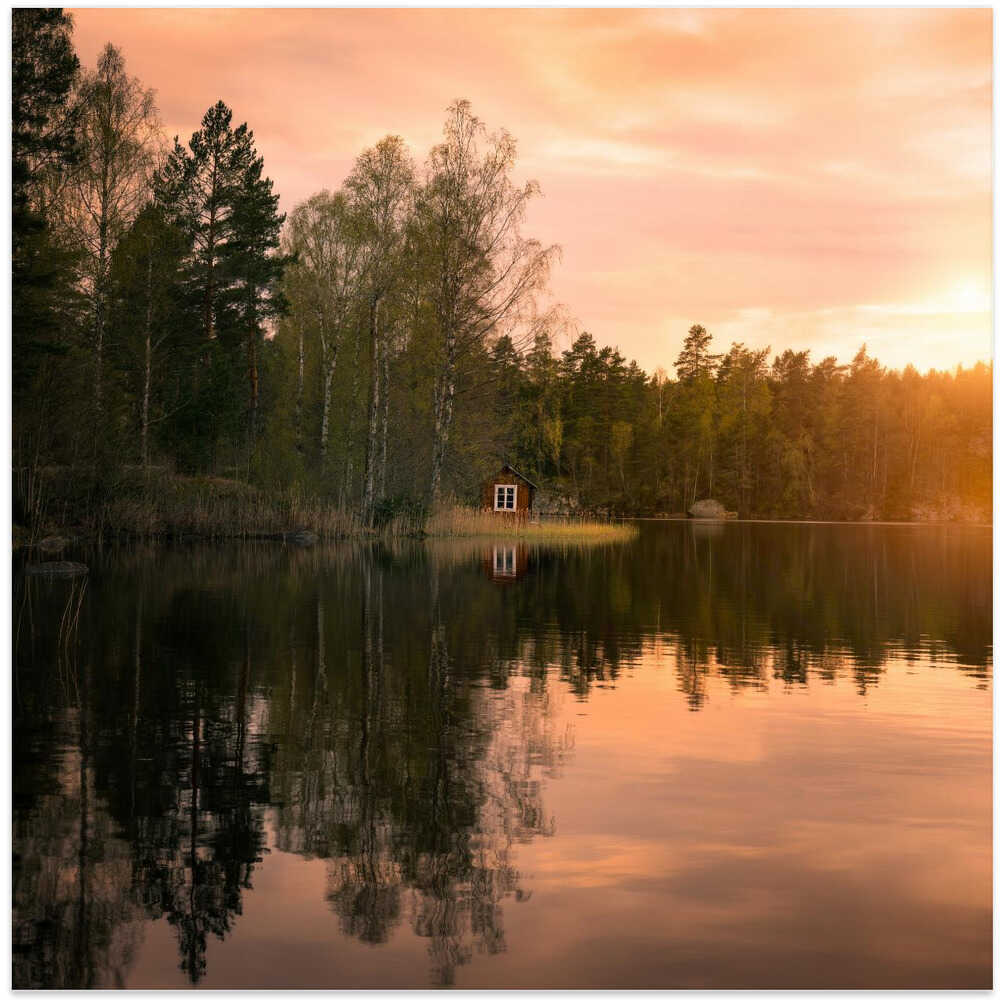 The little red house