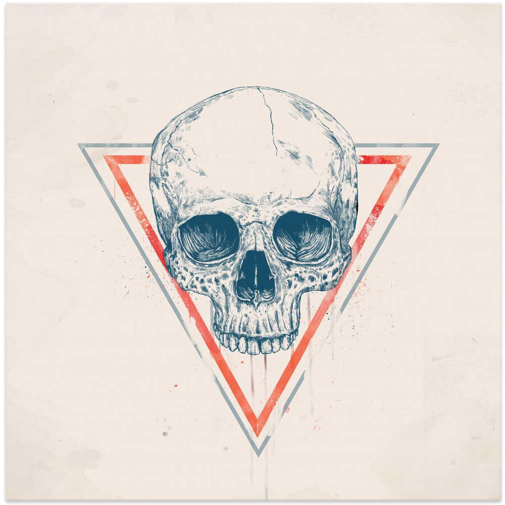 Skull in triangles