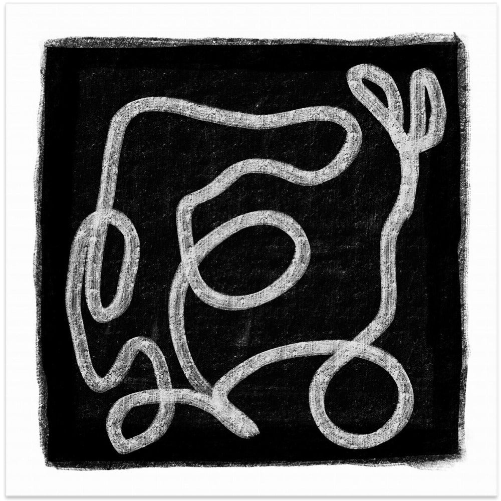 Black Scribble Lines 1