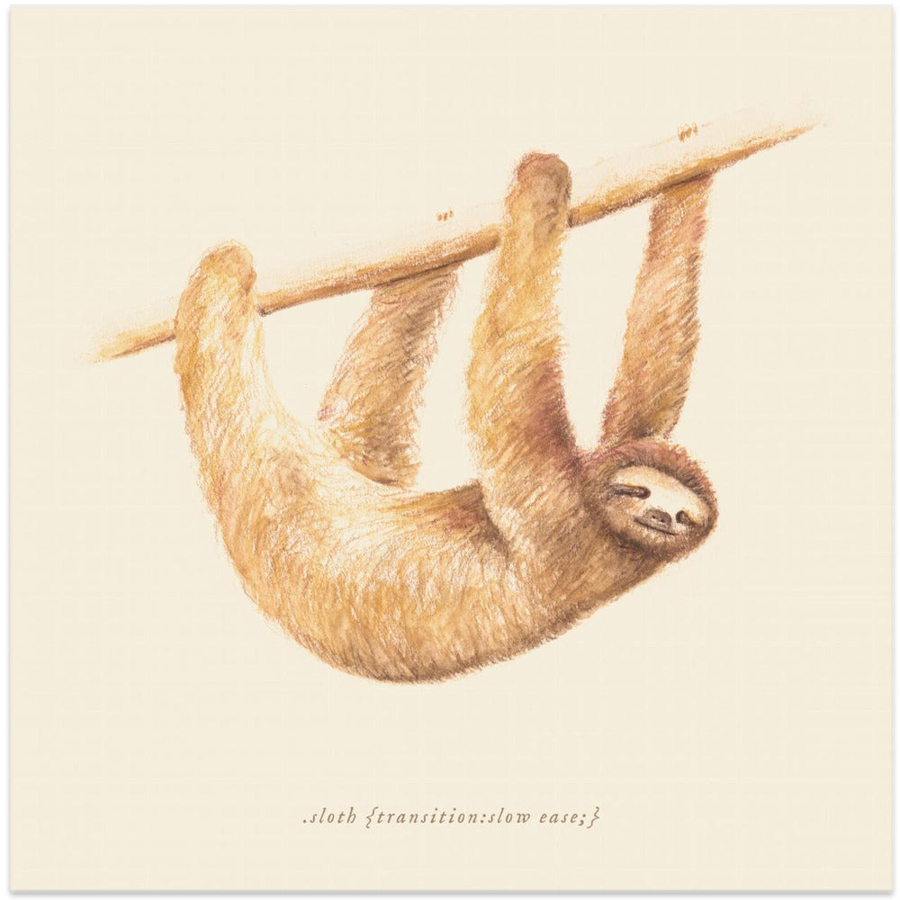Css Animals Sloth