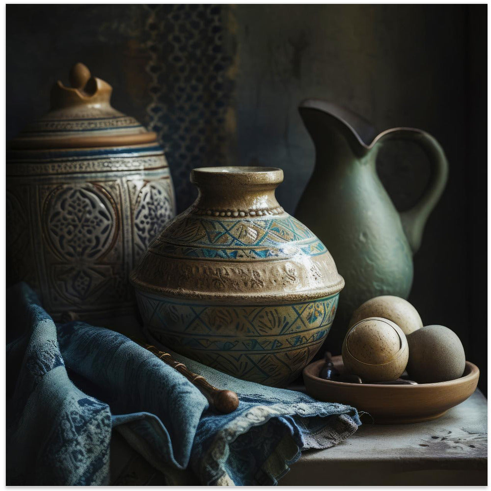 Timeless Pottery Still
