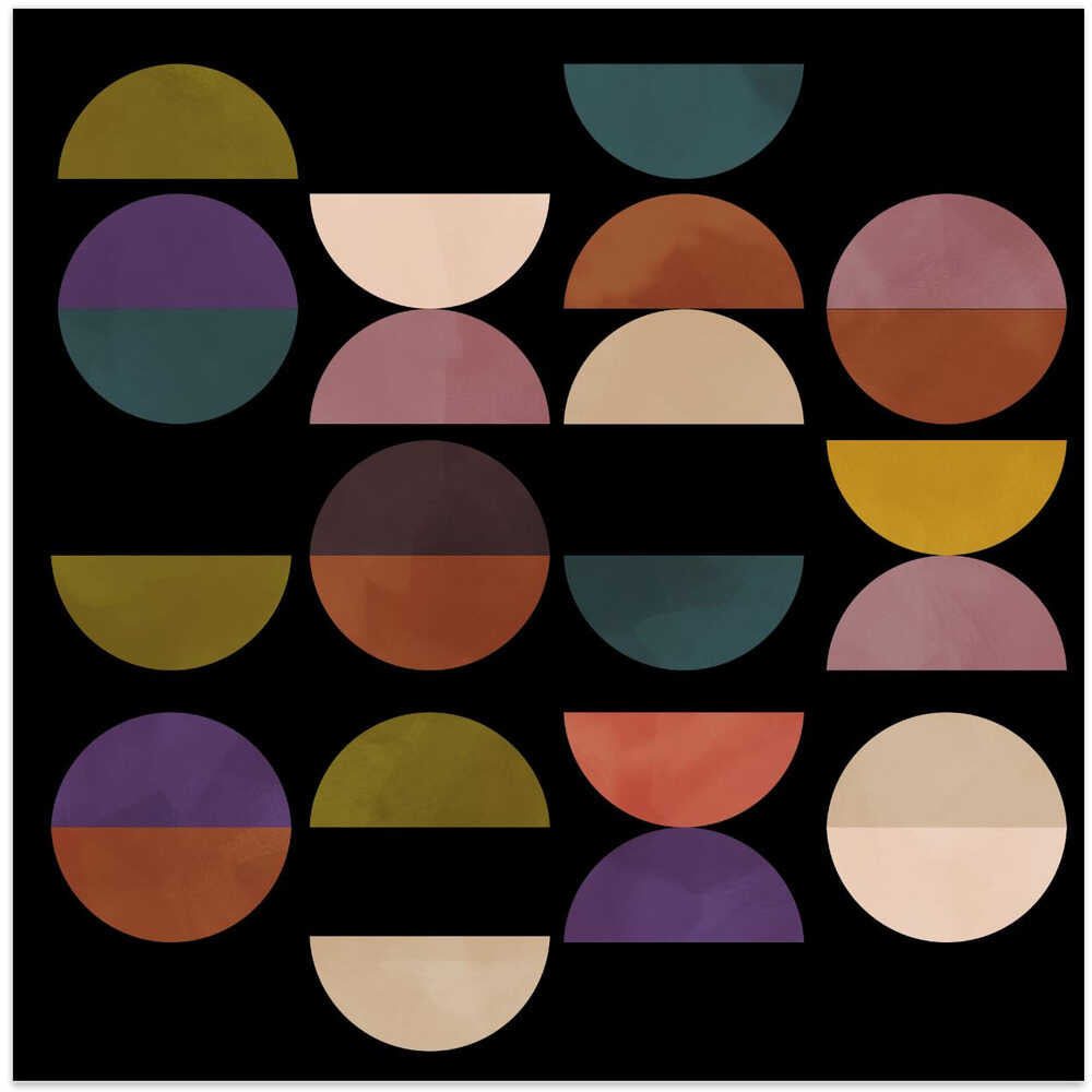 Mid Circles Terracotta Blck1