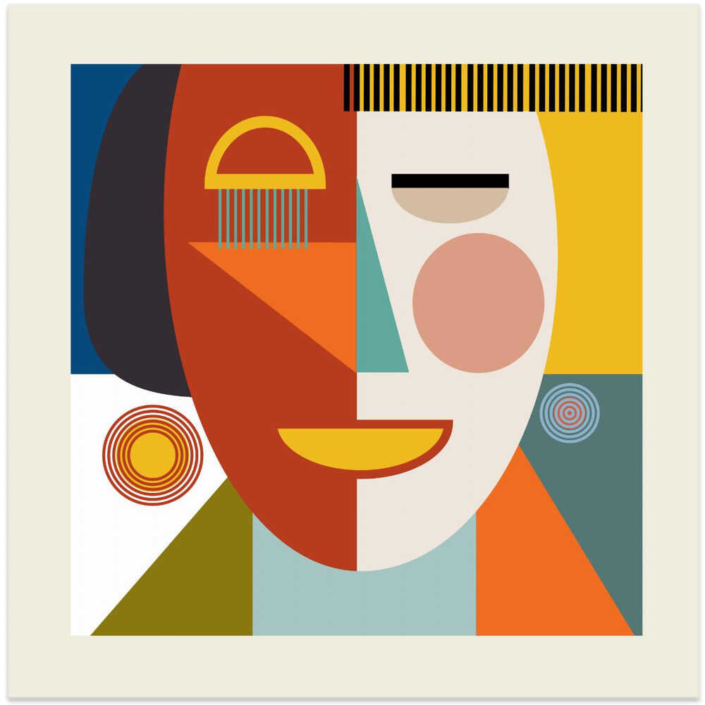 Faces Stripes Minimal Kopie