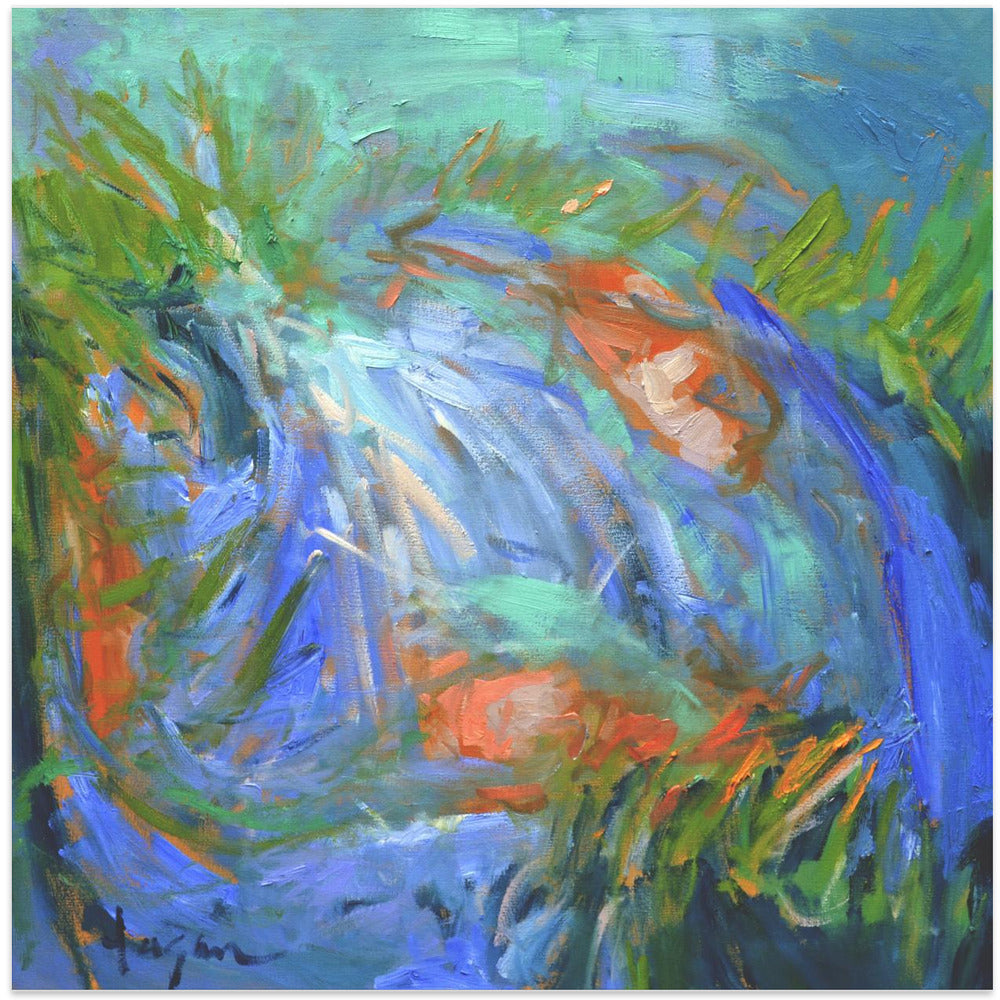 Expressionist Colorful Abstract