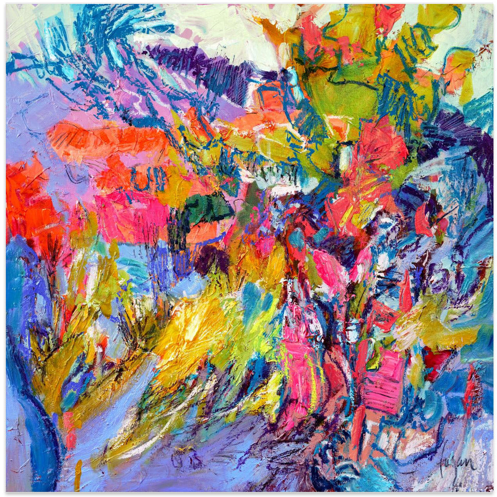 Expressionist Colorful Abstract