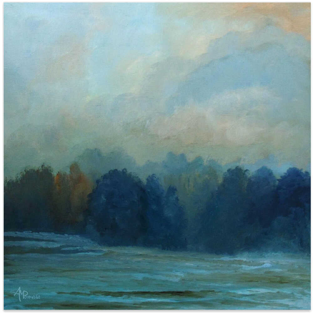 Night Fading In the Woods