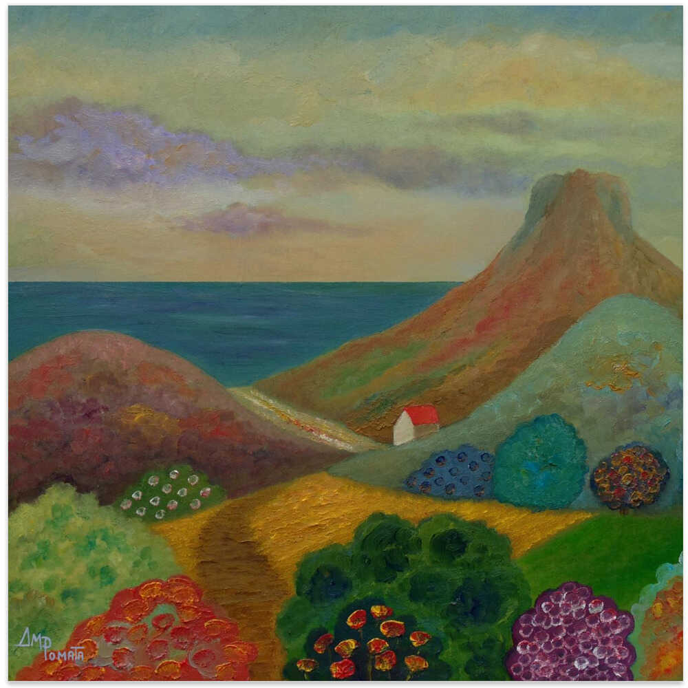 Passage Amid Spikes and Flowers