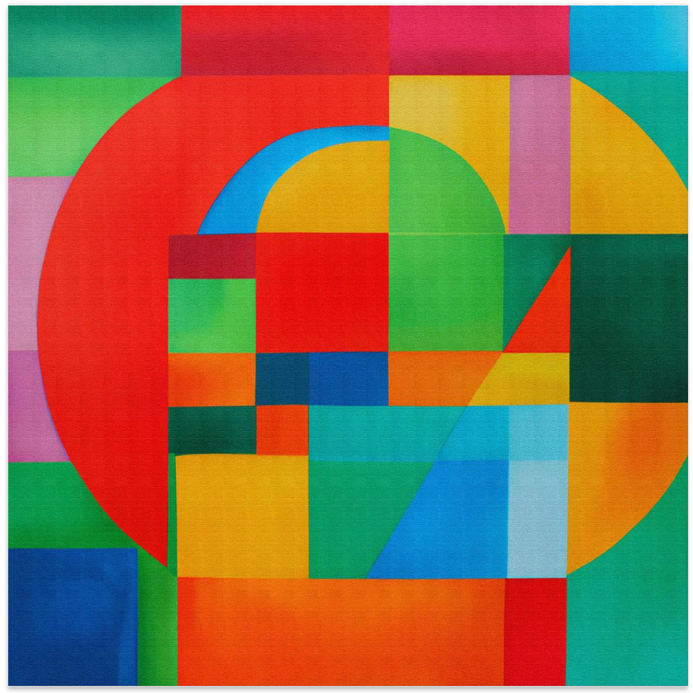 Vivid Geometric Dance