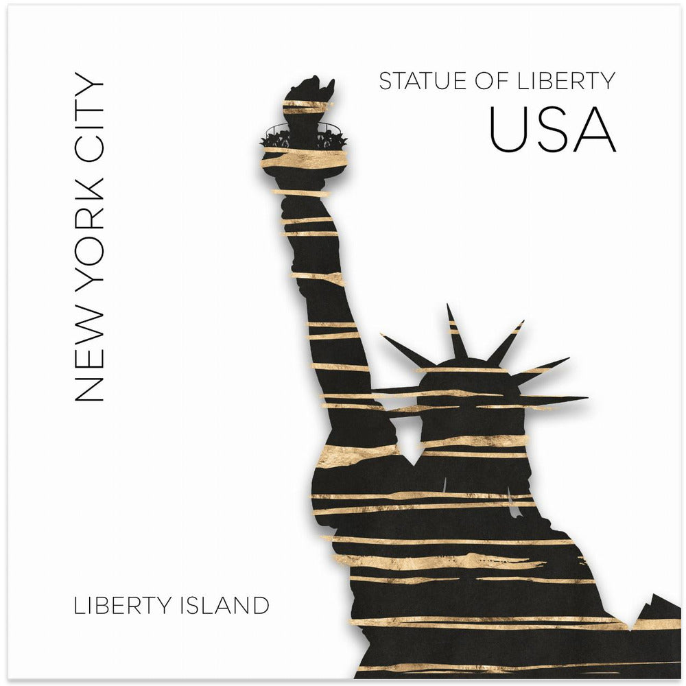 Art Prints of Urban Art NYC Statue of Liberty