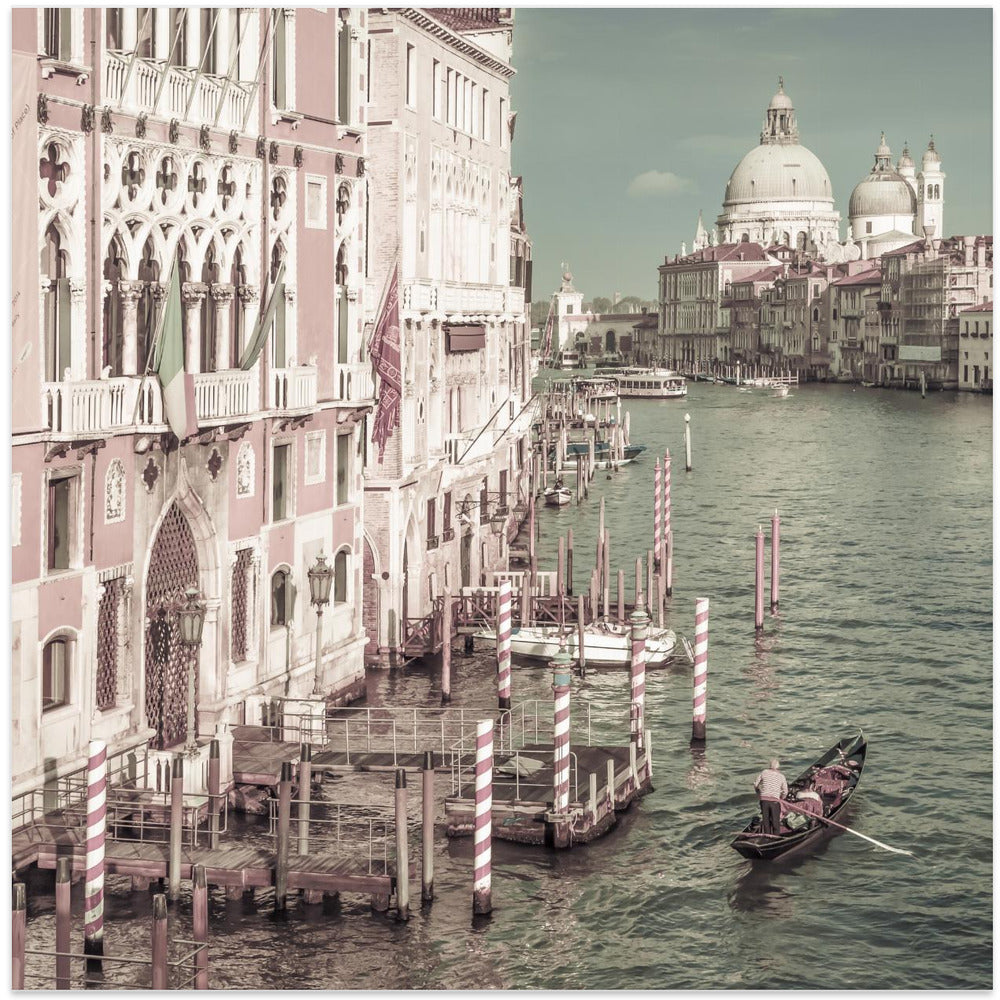 VENICE Canal Grande with Santa Maria della Salute | urban vintage style