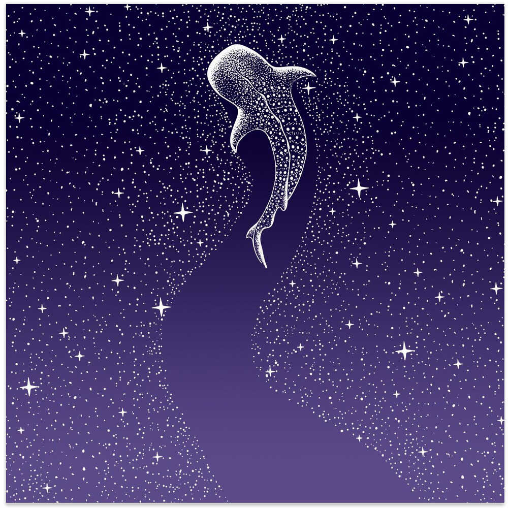 Star Eater Dark Blue To Purple Grad