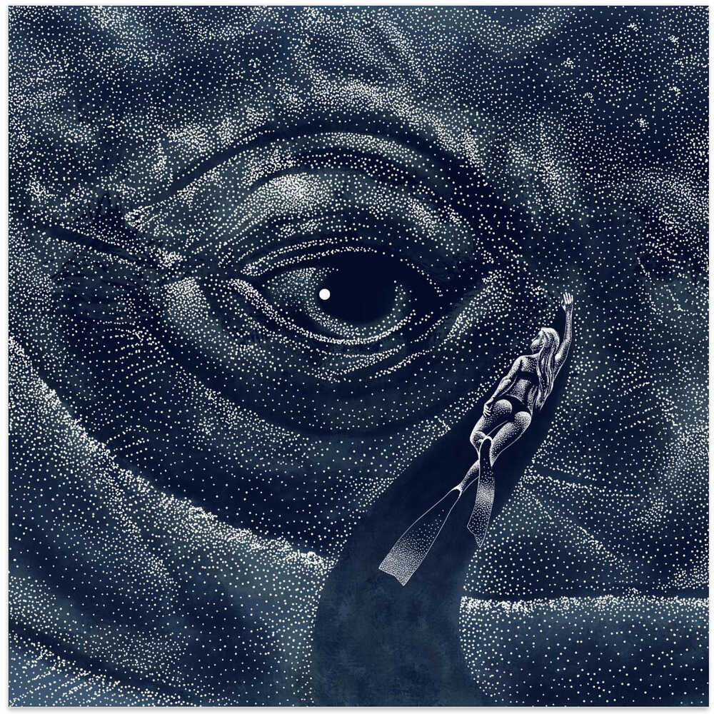 In the Whale's Eye Blue Version