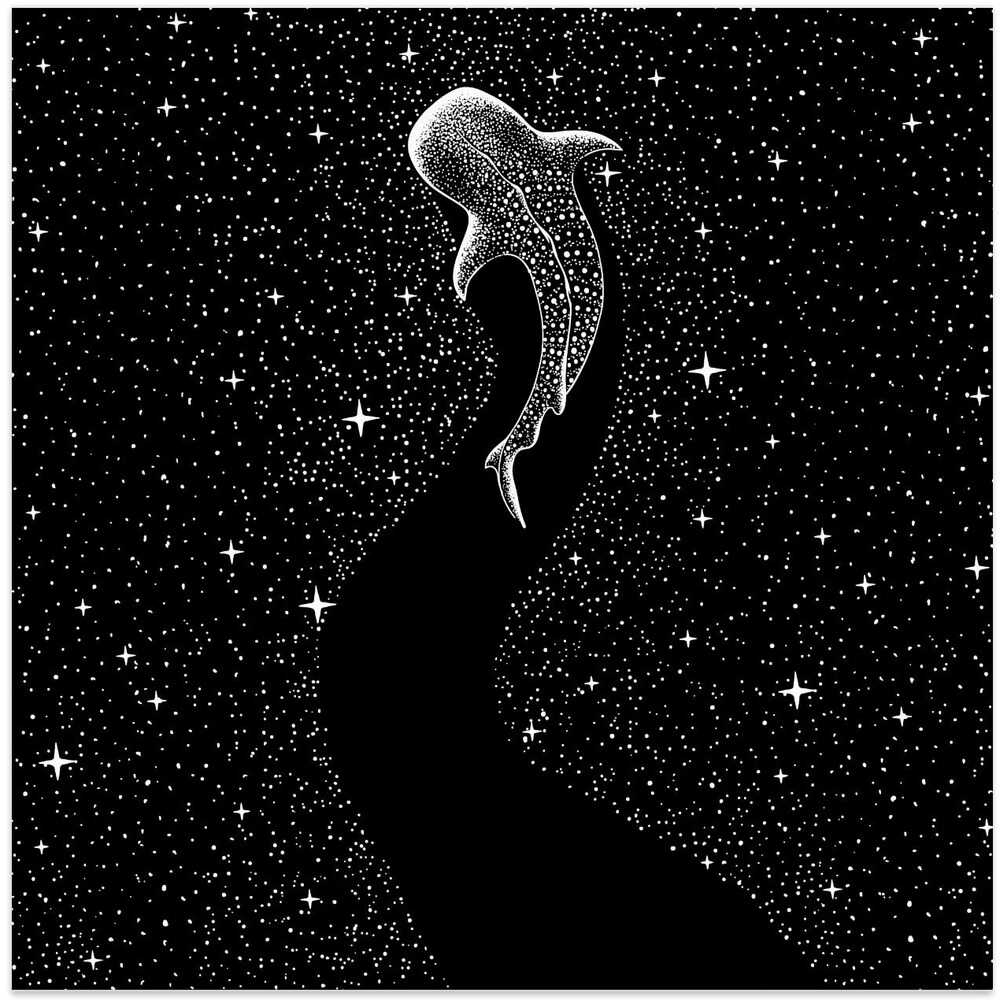 Star Eater Square (black Version)