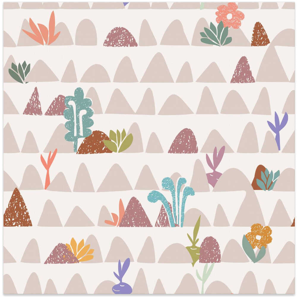 Farmland abstract warm white