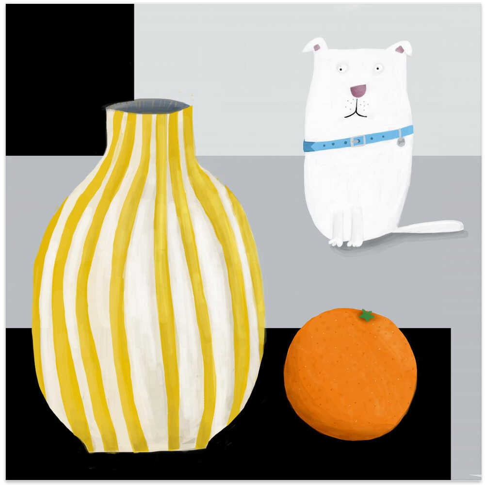 Dal 324a Dog Orange 30x37