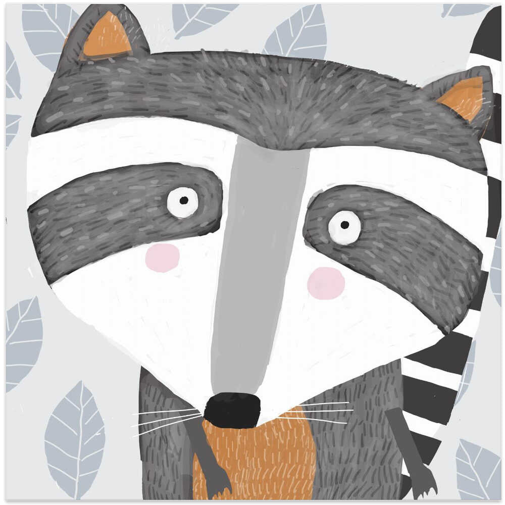 X Racoon Face2