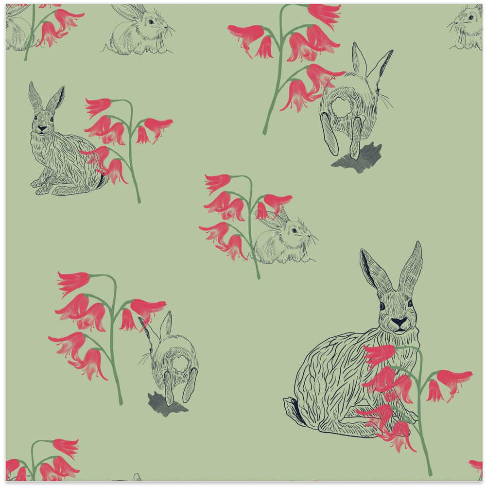 Bunny and bluebell