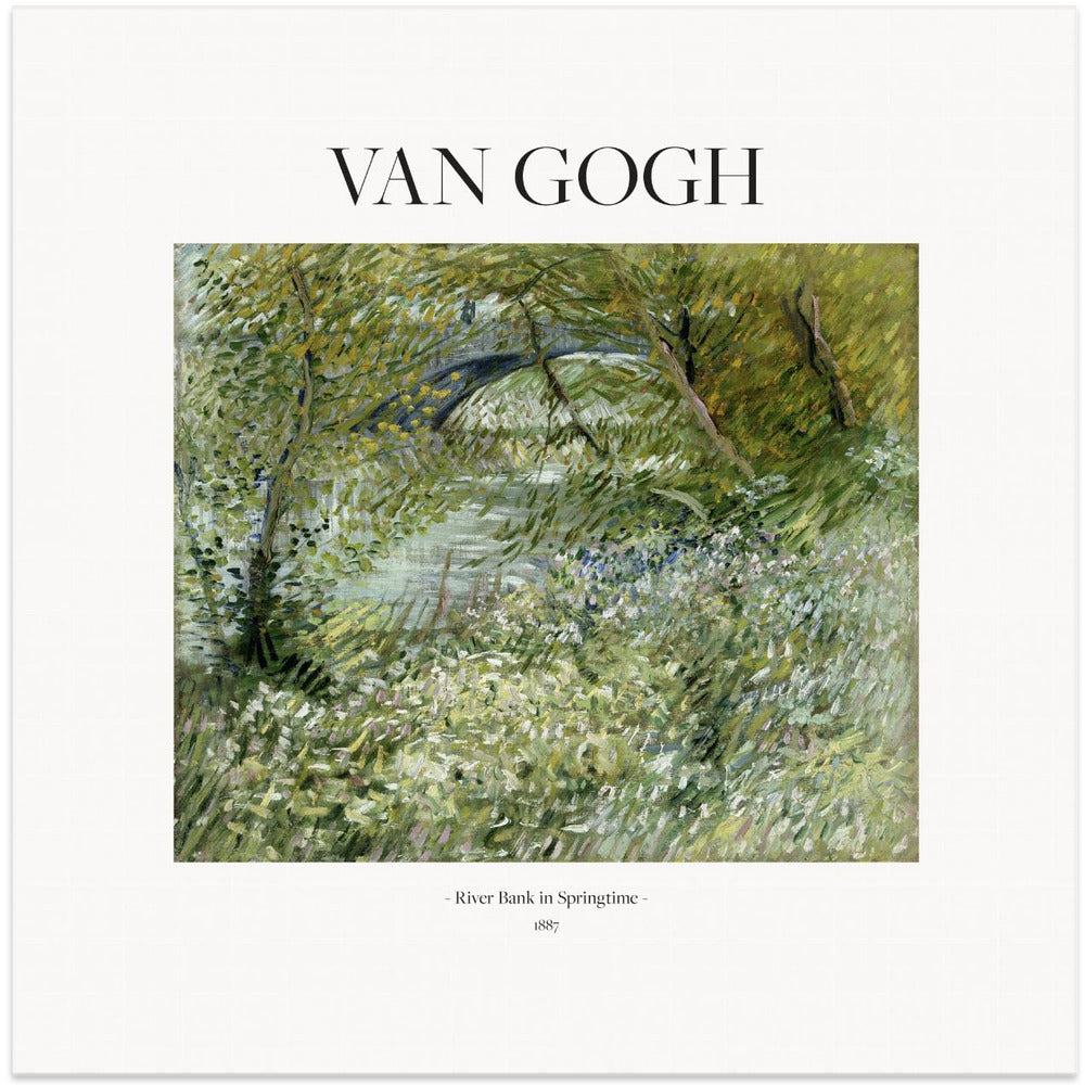 River Bank In Springtime (1887) Square