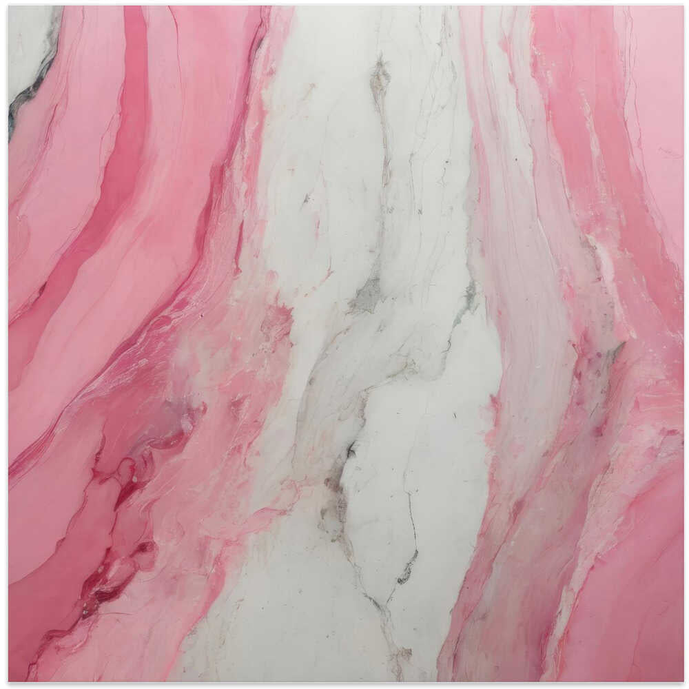 Pink Marble Waves