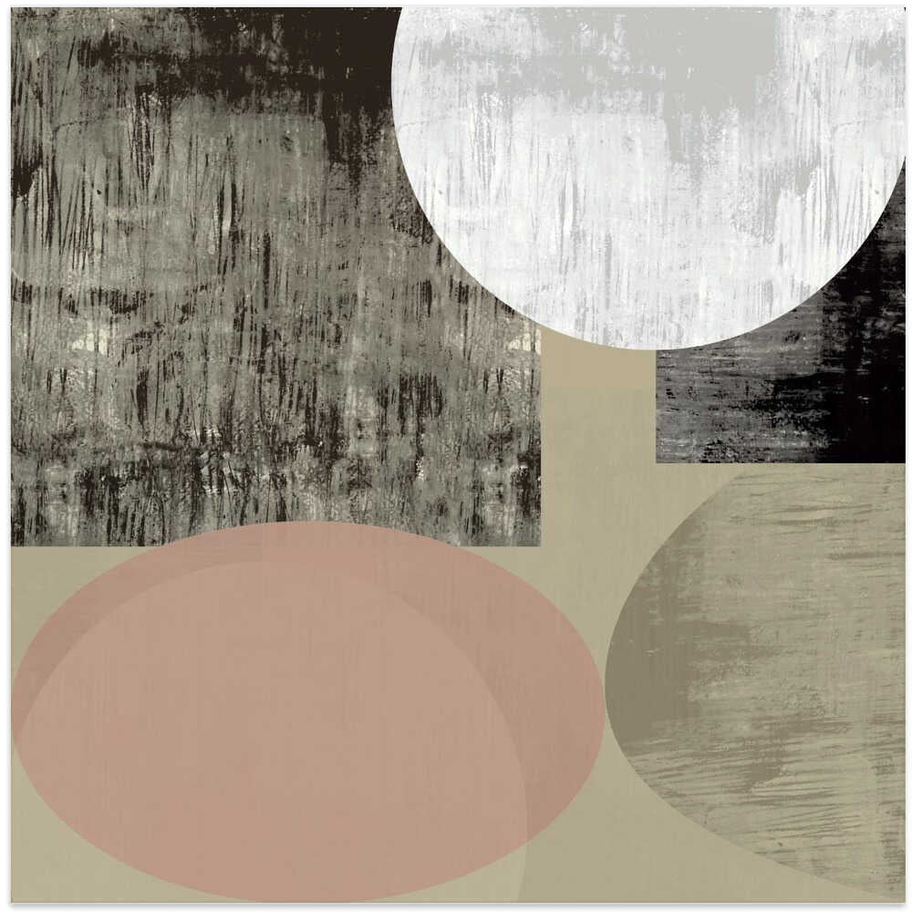 Modern Mocha Abstract Shapes 1