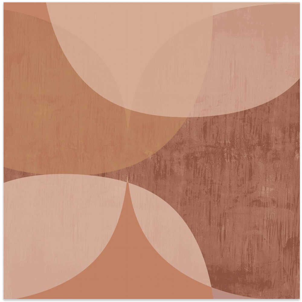 Modern Mocha Abstract Shapes 4