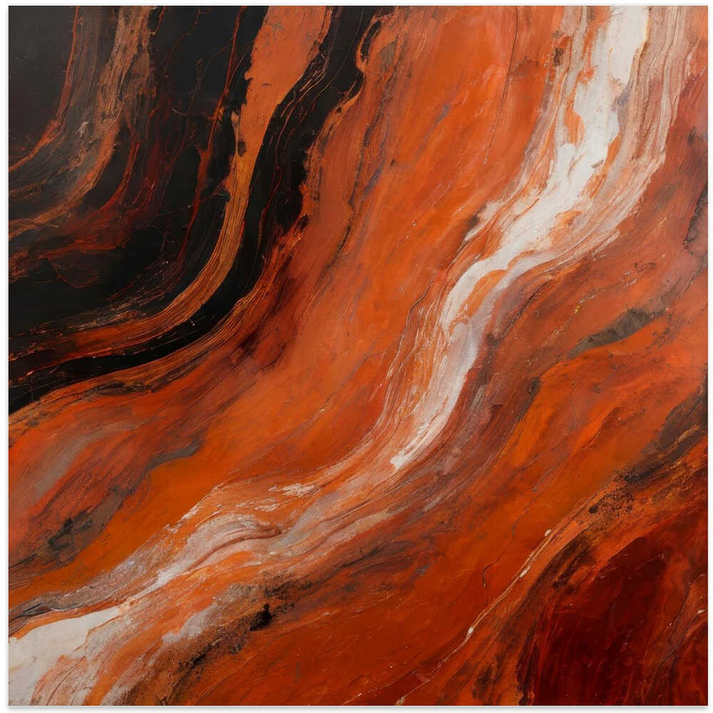 Red and Black Hues with Dynamic Patterns