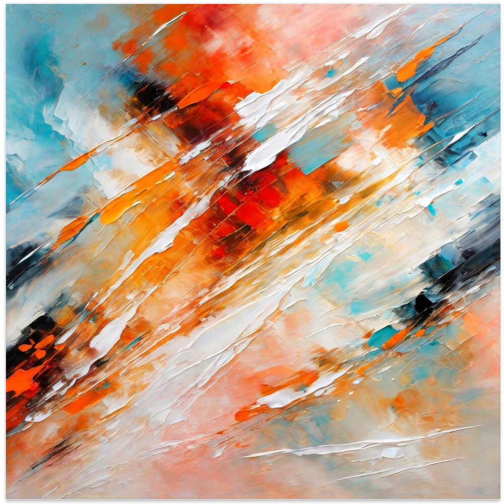 Impressionist Colorful Abstract