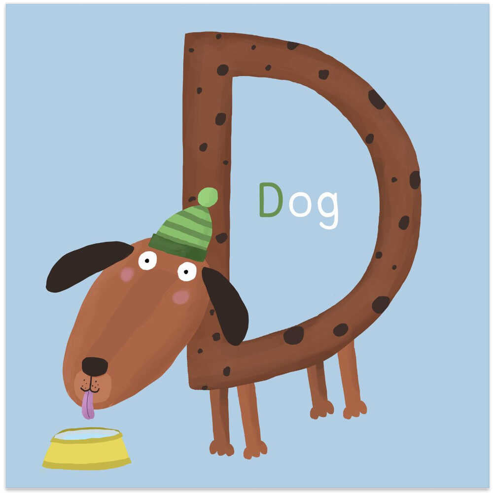 Whimsical Dog Shaped