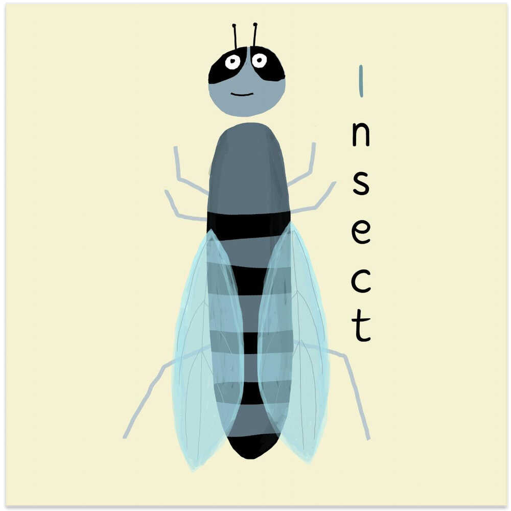 Stylized Cartoon Insect