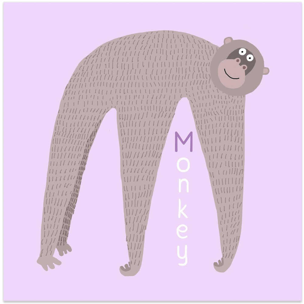 Playful Monkey Smile