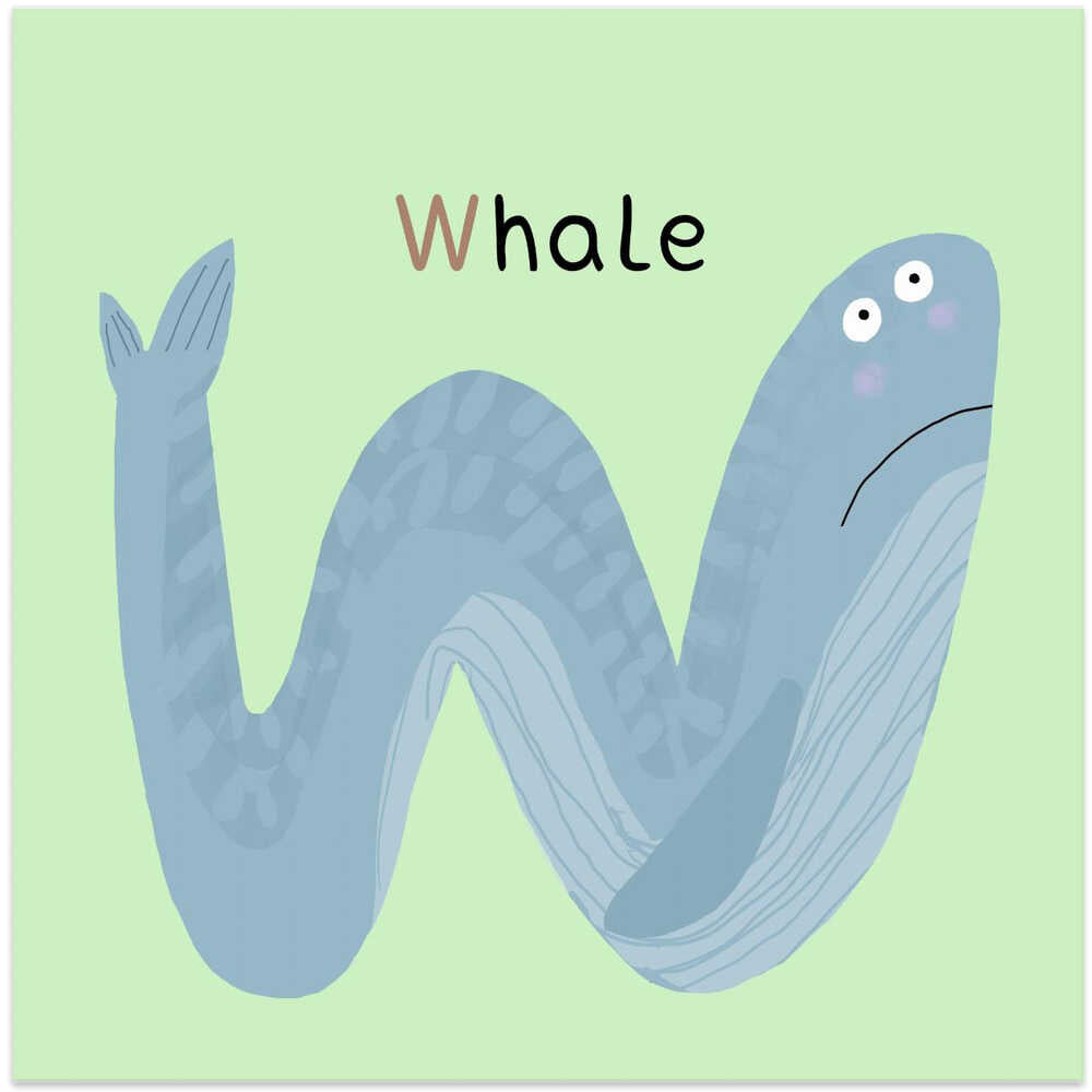 W is for Whale