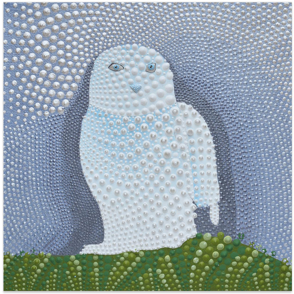 Beaded Snowy Owl