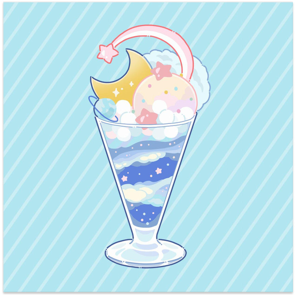 Parfait with Celestial Elements