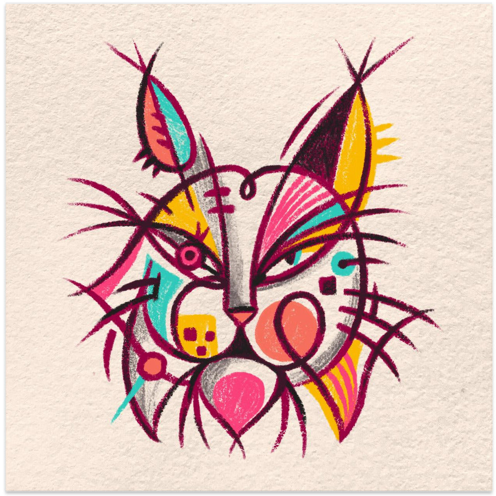 Abstract Faces Lynx