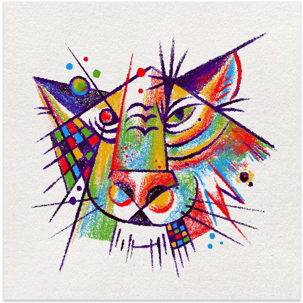 Abstract Faces Tiger