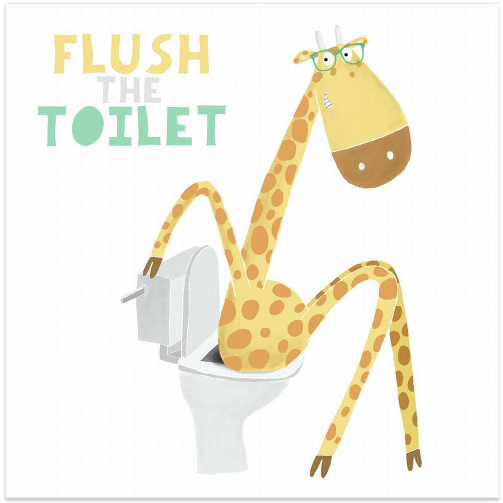 Giraffe's Toilet Humor