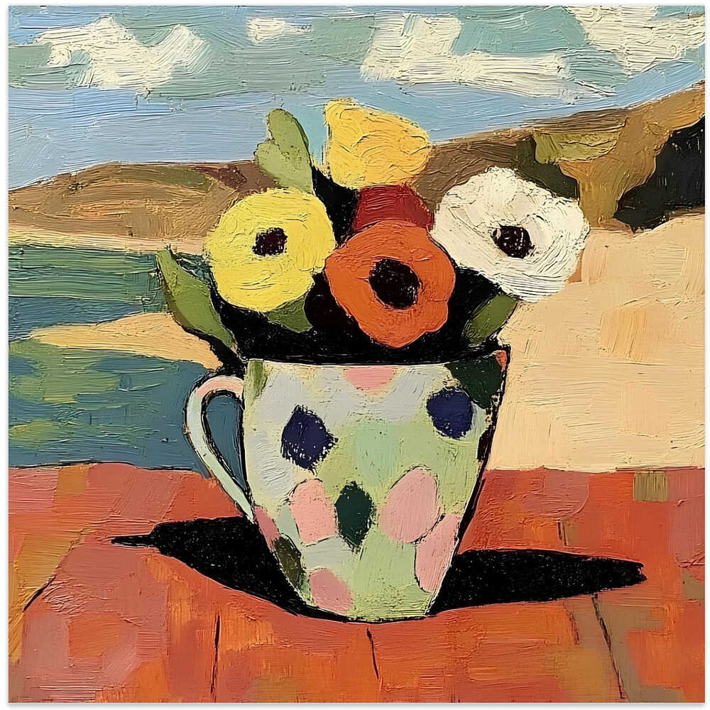 Flowers In a Cup