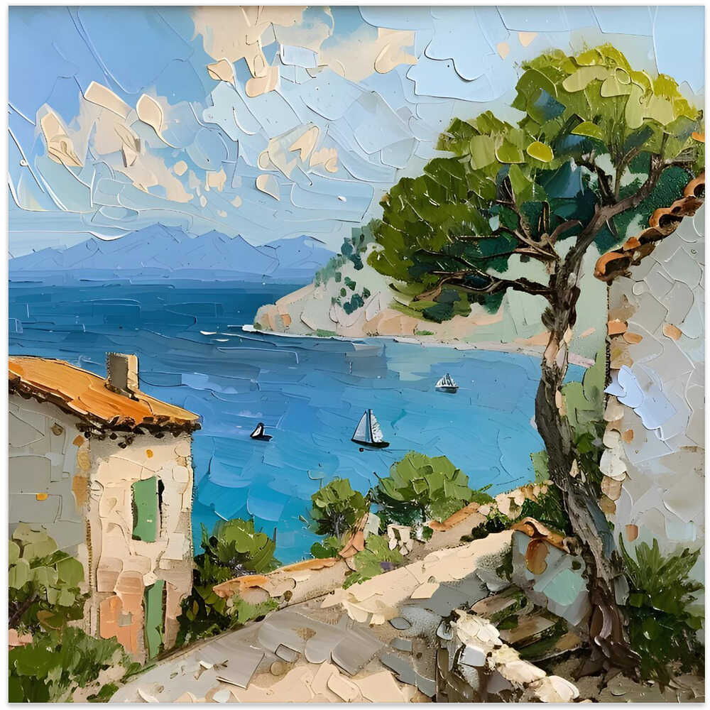 Coastal Landscape Painting