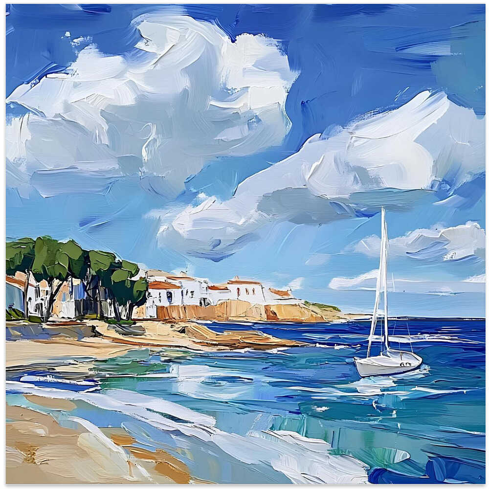 Sailboat On the Beach