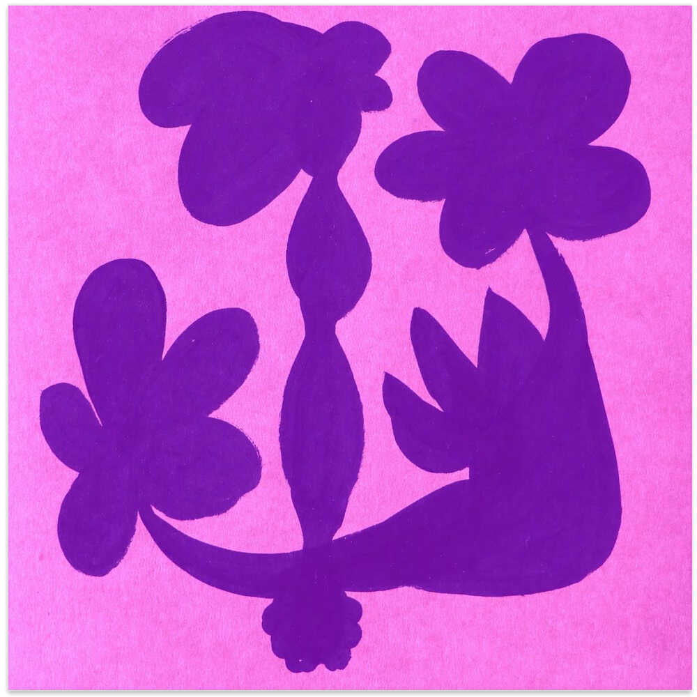 Purple Blossoms Dance