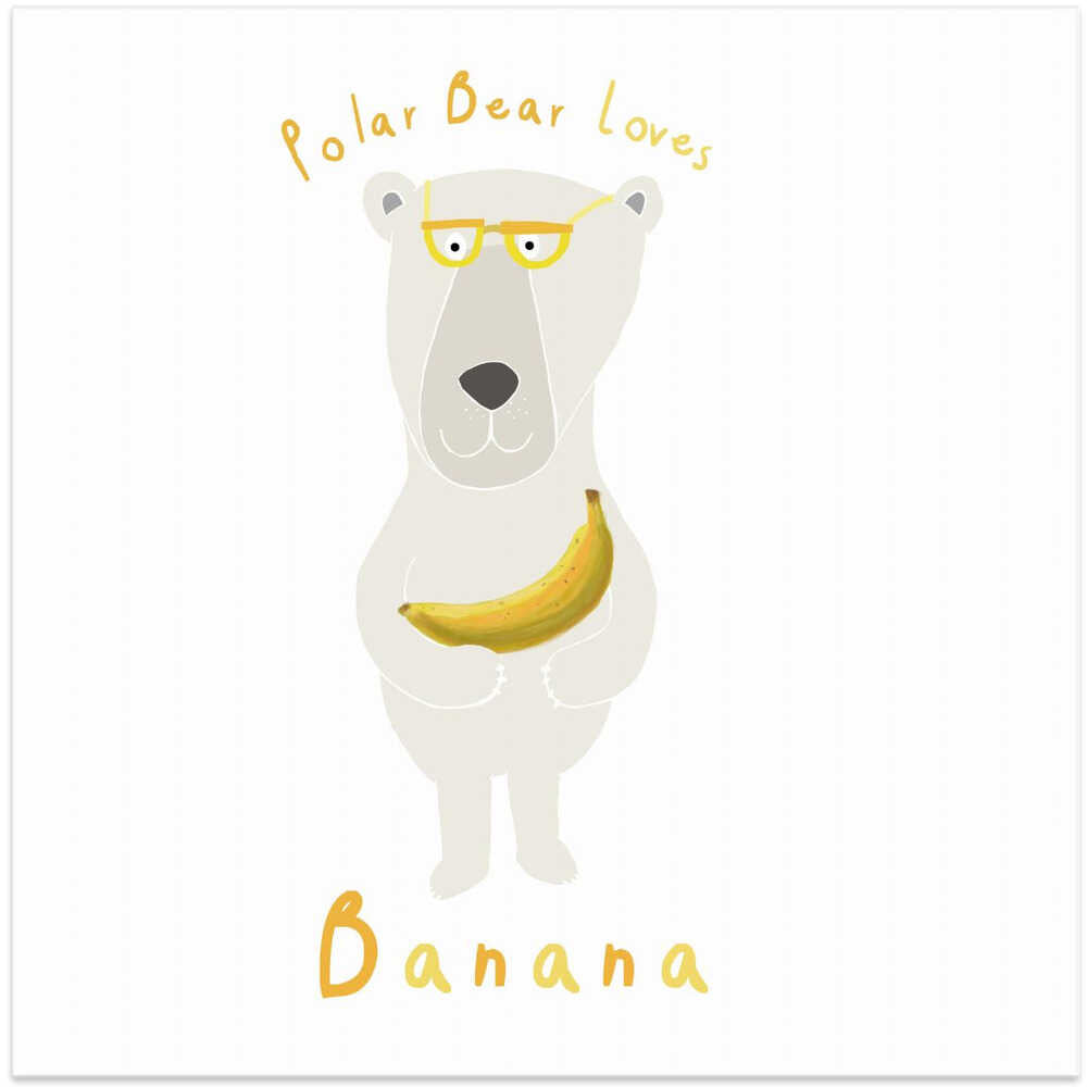 Polar Bear Loves Banana