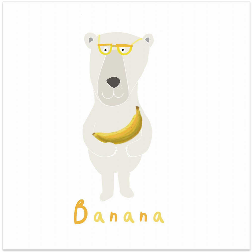 Polar Bear Loves Banana