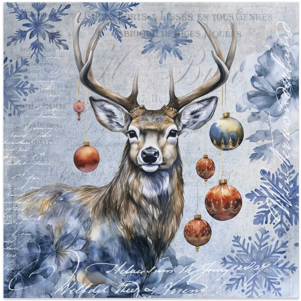Winterwonderland Christmas Deer II