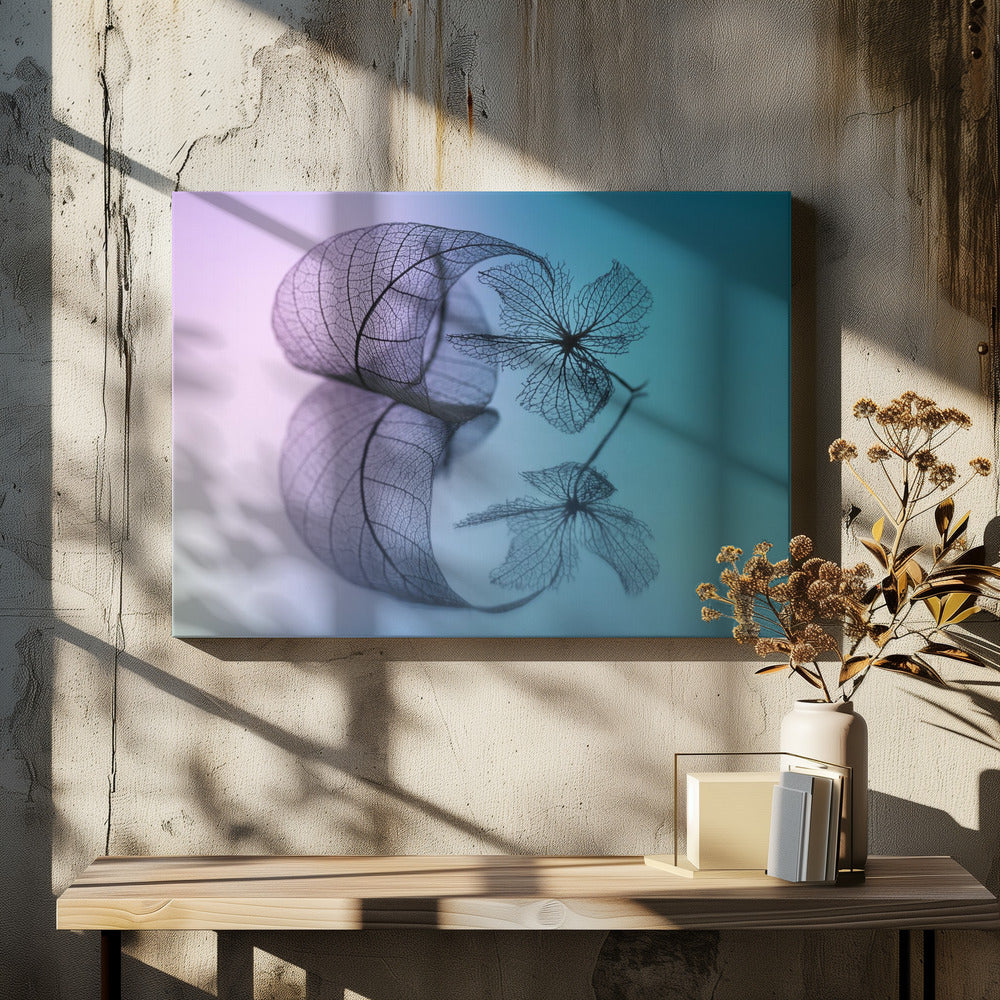 Story of leaf and flower