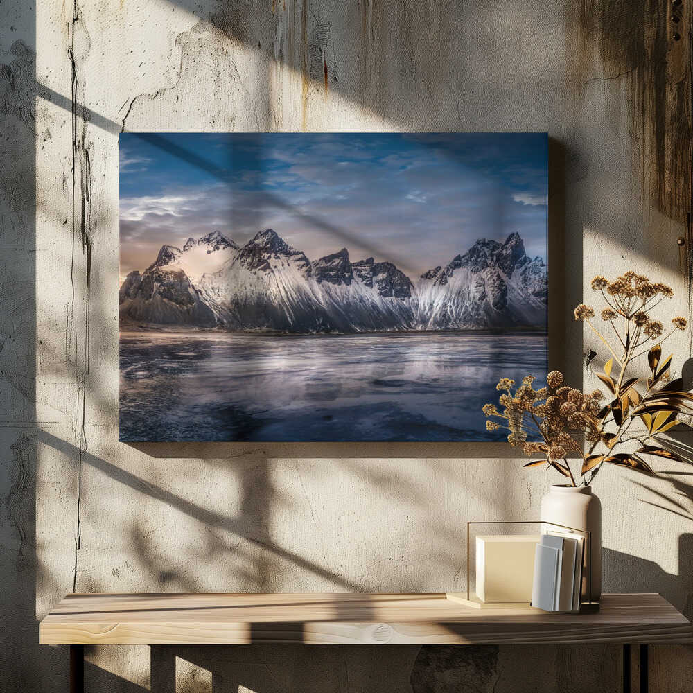 Iceland glory sunset