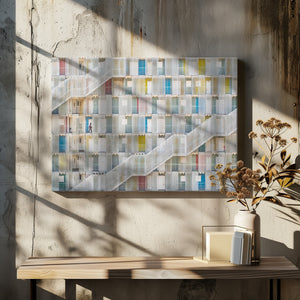 Art Prints of Colorful apartment