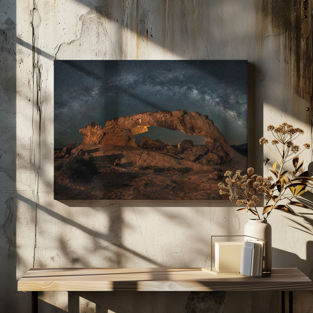 Milky way over the Sunset Arch