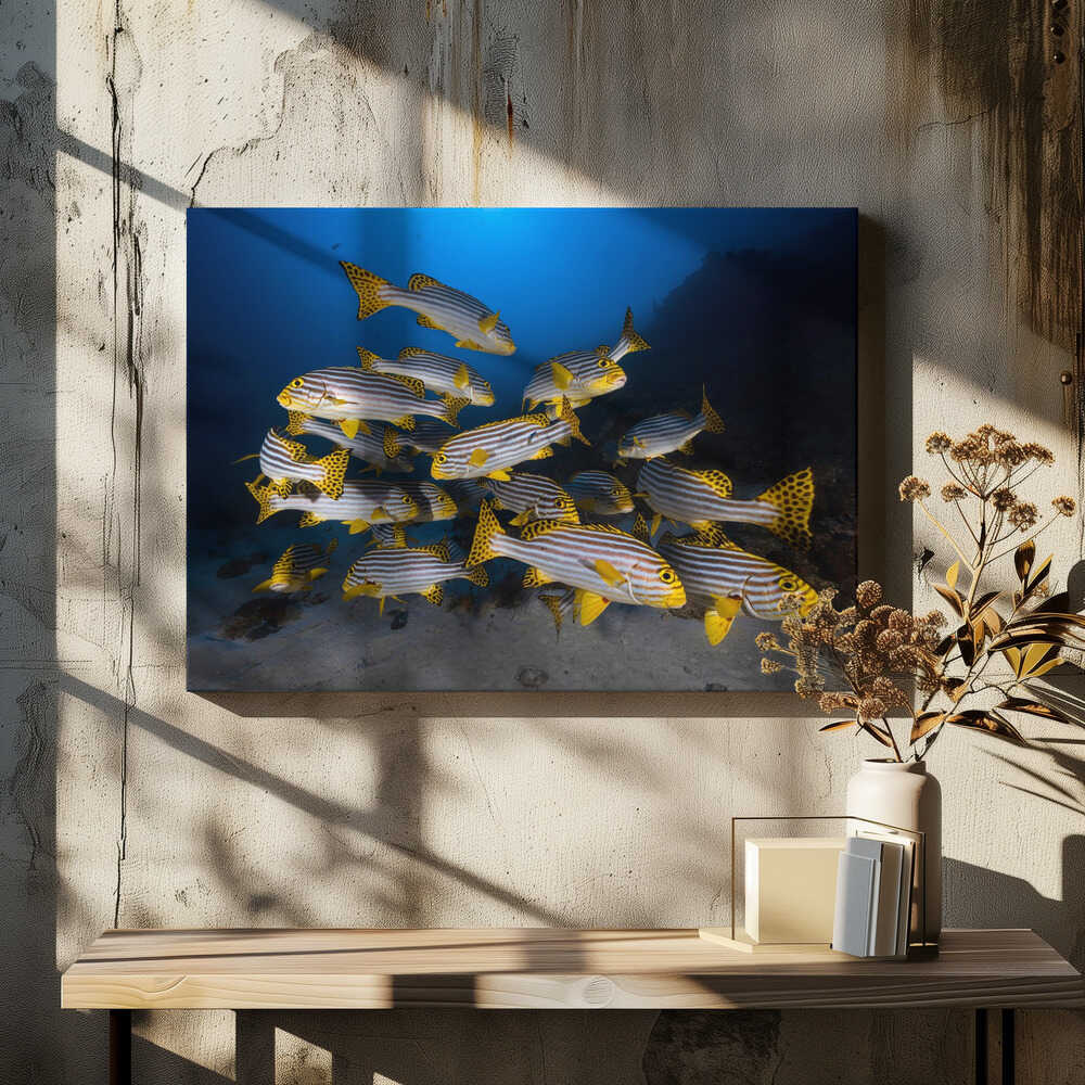 Underwater photography-Indian ocean sweetlips