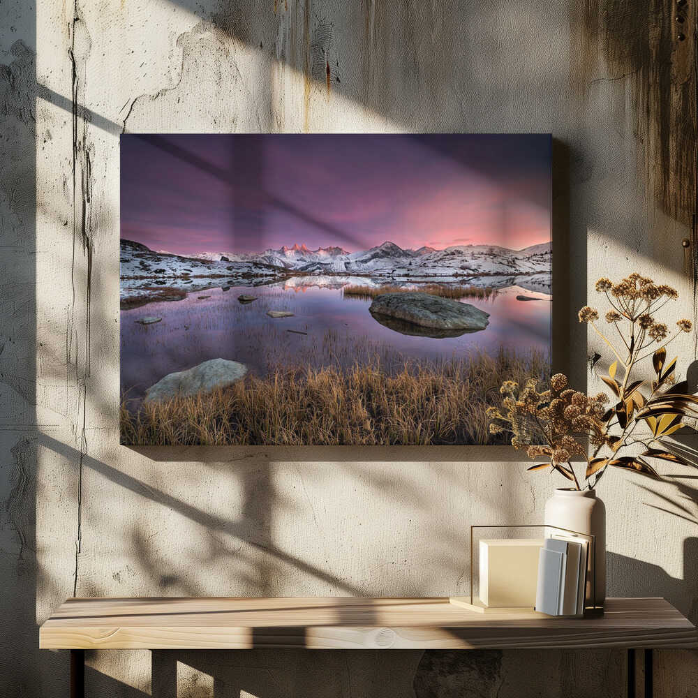 Mountainous reflections